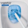 Disposable Toilet Brush - Suitable for Toilet Cleaning and Bathroom