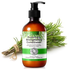 Rosemary Conditioner, Rosemary Mint Conditioner for Dry Damaged Hair, Supports Hair Strength, Thickens Makes Soft, Deep Moisture Scalp Organic Hair Conditioner for Men Women, 300 ml