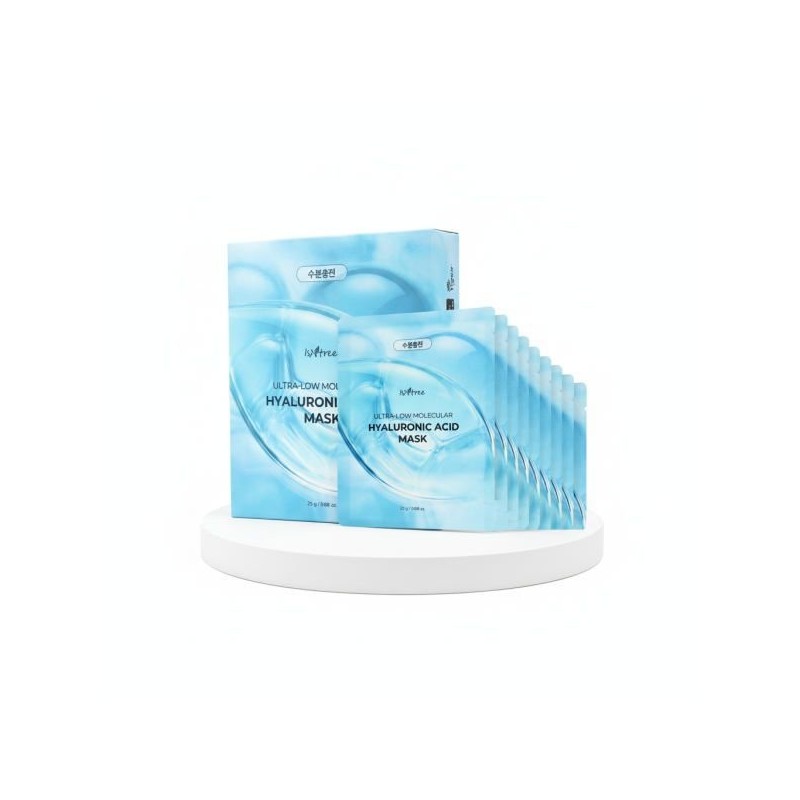 Isntree ultra-low molecule hyaluronic acid mask 10 sheets / 이즈앤트리