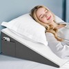 DiffPacky 12 inch Bed Wedge Pillow for Sleeping, Reading &