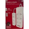 UltraPro Elite Surge Protector 2-Pack with 3 USB Charge