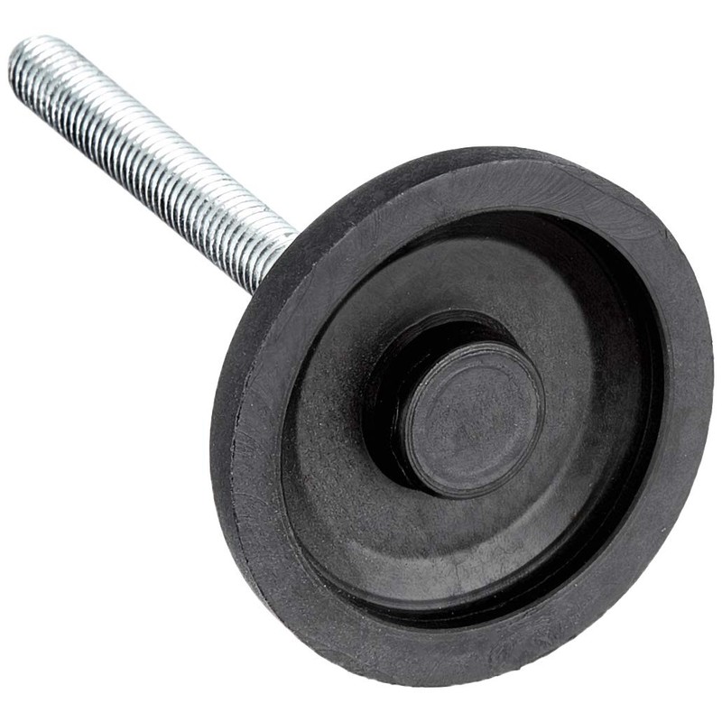 Adjustable foot, alloy steel, AEP38 thread M6 x 50, load