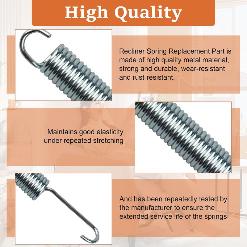 4-1/4” Recliner Spring Replacement Part,Recliner Spring Replacement Part, Sofa Recliner