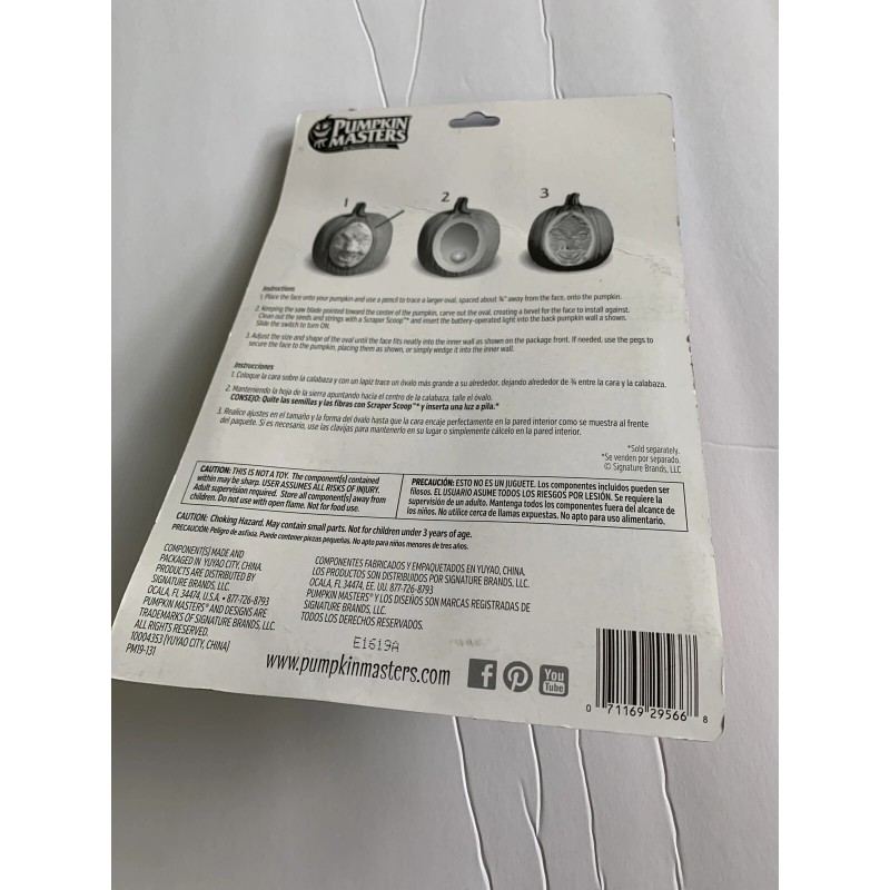 Pumpkin Masters Brand New Pumpkin Masters Wicked Witch Face Insert