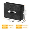 TARION Camera Quick Release Plate PU50 with 1/4 Inch Thread