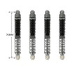 RZXYLRC 4PCS 53mm/59mm/65mm/78mm Aluminum Shocks Absorbers Oil Threaded Damper for