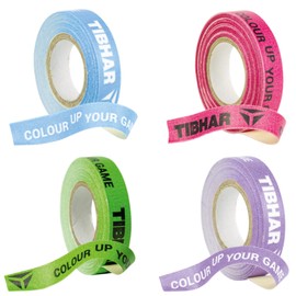 Tibhar Table Tennis Edge Band Colour | 10 mm Wide | 5 m Long | Pink | Purple | Blue | Green (Green)