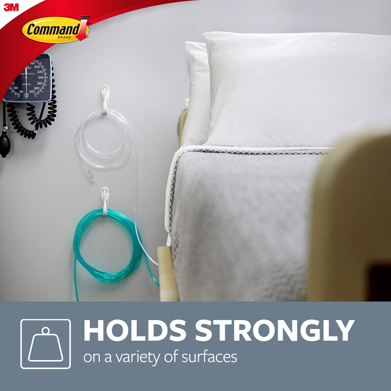 Command Cord Bundlers, Damage-Free Cord Management, 2-Bundlers, 3-Strips, Holds up