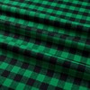 Kaufman Mammoth Flannel Buffalo Check Medium Green, Fabric by the