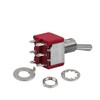 FLEOR 2 Way on/on Toggle Switch DPDT Mini Toggle Switches