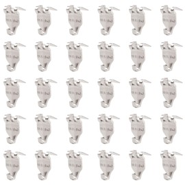 INCREWAY Claw Drywall Picture Hanger, 30Pcs Nail-Free Picture Hangers Easy Tool-Free Drywall Art Hanger Hooks for Photo Frame, Small Mirrors, Artworks (Silver)