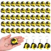 Kanayu 100 Pieces Mini Tape Measure Keychains 3 Ft Small