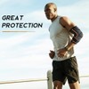 Protector de Brazo para Codera Deportivas, Codera Ajustable 2pk (Negro
