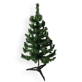 Christmas Tree with Stand - Green Pine Tabletop Tree Undecorated Approximately 2 Feet High