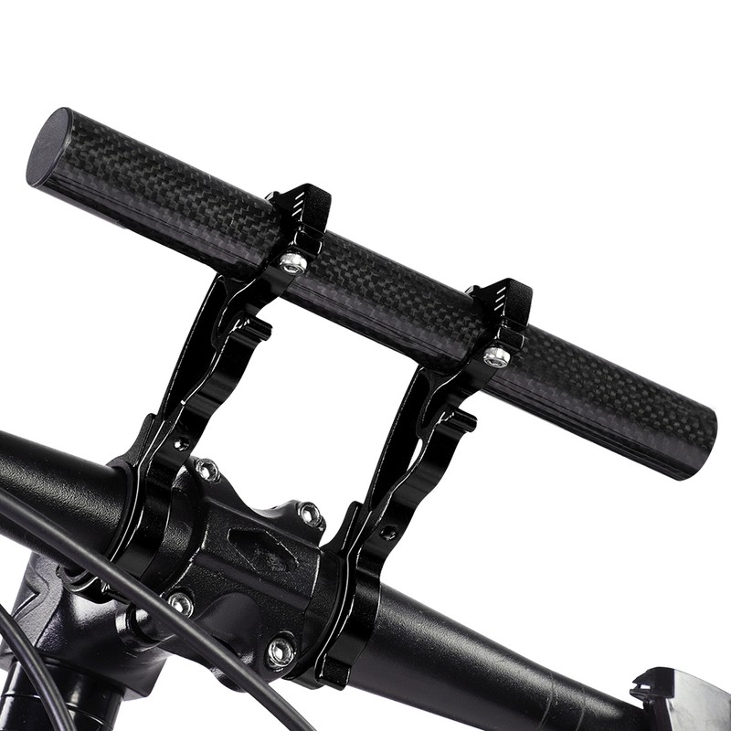 Bike Cycling Handlebar Extender Extension Holder Mount for GPS Lamp/Units/Headlights