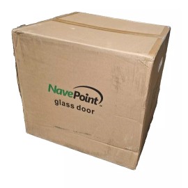 Navepoint 00301004 9U Wallmount Cabinet w/ Glass Door & Active Cooling, 110lb