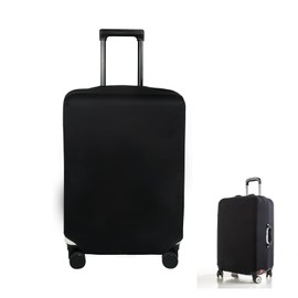 Werownsgso Plain Suitcase Cover, Elastic Suitcase Cover, Washable Suitcase Cover, Luggage Cover, Anti-Dust, Anti-Scratch for Travel (L (26-28 Inches))