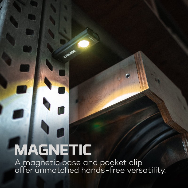 NEBO Slim+ 1200, Powerful and Rechargeable 1200 Lumen Pocket Light