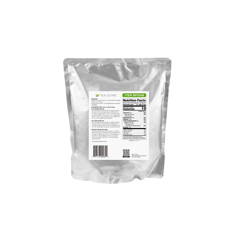 Tea Zone - Té verde matcha de 2.2 libras (grado