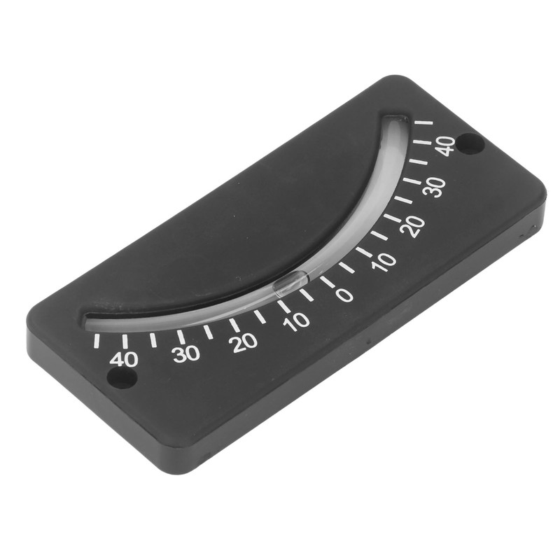 Clinometer 40 Degree RV Bubble Level Mini Inclinometer Tilt Gauge