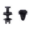 OAUTOO 15Sets Front Air Deflector Retainer Clips with Deflector Grommet