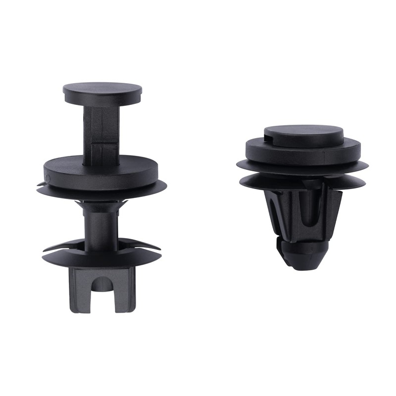 OAUTOO 15Sets Front Air Deflector Retainer Clips with Deflector Grommet