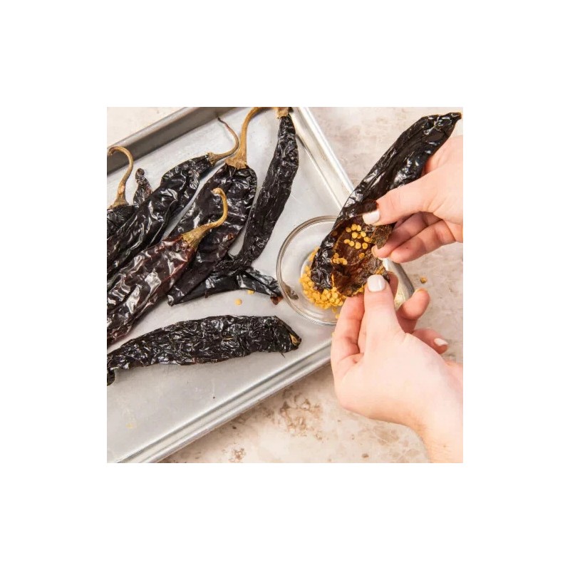 Sweet Pea Spice Dried Chile Pasilla Pepper - Pasilla Negro