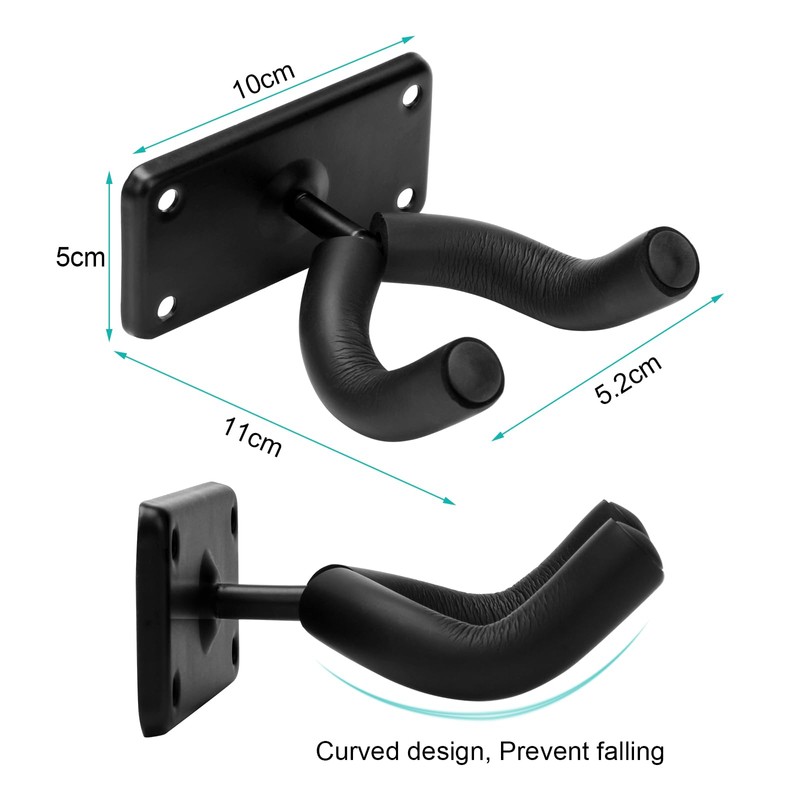 Coolrunner Skateboard Wall Hanger, 4 Pack Skateboard Wall Mount for