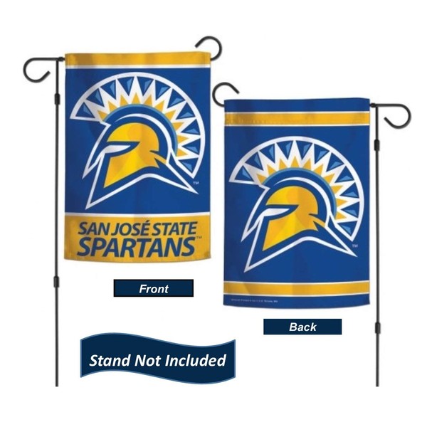 San Jose State Spartans 12.5” x 18" Double Sided Yard and Garden College Banner Flag is Printed in The USA,