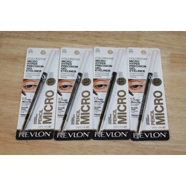 Revlon 4 PACK Revlon Colorstay Micro Hyper Precision Gel Eyeliner Pencil, 219 White