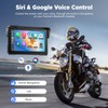 VOLAM 7" Wireless Motorcycle CarPlay Screen, IP67 Waterproof Touchscreen,GPS Navigation