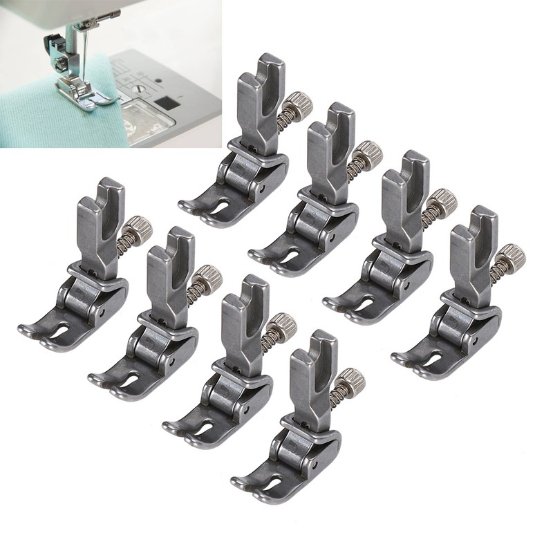 8pcs Universal Presser Foot Shirring Presser Feet Set Sewing Machine