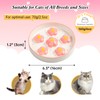 Ceramic Cat Slow Feeder Bowl - 6 OZ Puzzle Food