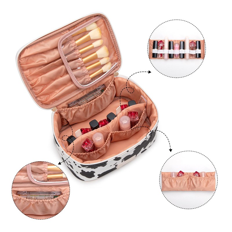 Montana West X Wrangler Travel Makeup Bag 2pcs Set Large