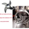 #12 Meat Grinder Blade Stainless Steel Knife Cutter Replacement, Please