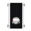 Water Flow Meter, 6 Impeller 3 Ways Flow Meter Indicator