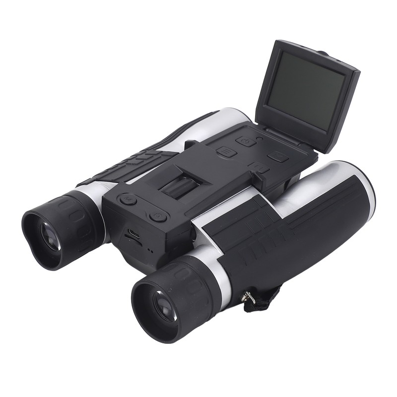 Digital Camera Binoculars 12x32 12X Optical Zoom 2in Display 1080P