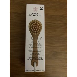 Daily Concepts Daily Facial Dry Brush Vegan NEW IN BOX
