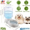 Self Dispensing Pet Dog Cat Food Feeder Waterer Dispenser Gravity