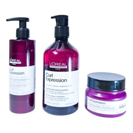 Loreal Kit Curl Expression Shampo Gel Mascaril Crema