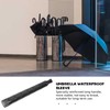 Alipis Waterproof Stick Handle Umbrella Cover Non-Drip Sleeve Portable Reusable