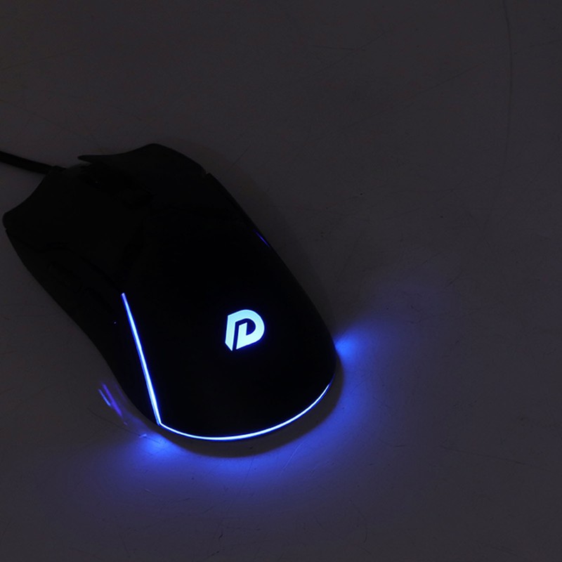 RGB Gaming Mouse 7200DPI USB Mouse Wired 6 Keys ABS