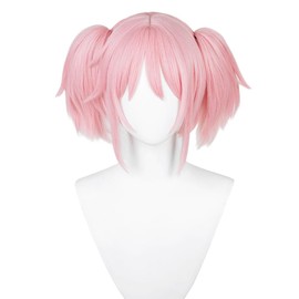 Pink Double Ponytail Magical Girl Cosplay Wig