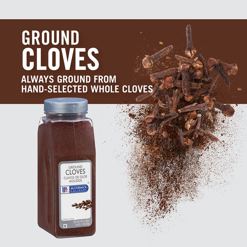 McCormick Culinary Ground Cloves, 16 oz - One 16 Ounce