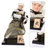 Kisangel Japanese Samurai Doll Decoration Traditional Figure Lightweight and Home