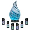 Oil Diffuser & Essential Oils Set - Aromatherapy Diffuser with