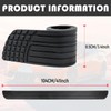 Universal Rear Bumper Protector | Rubber Anti-Scratch Guard | 41x3.4
