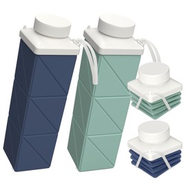 Collapsible Water Bottles, 24 oz (720 ml), Portable Travel Water Bottle