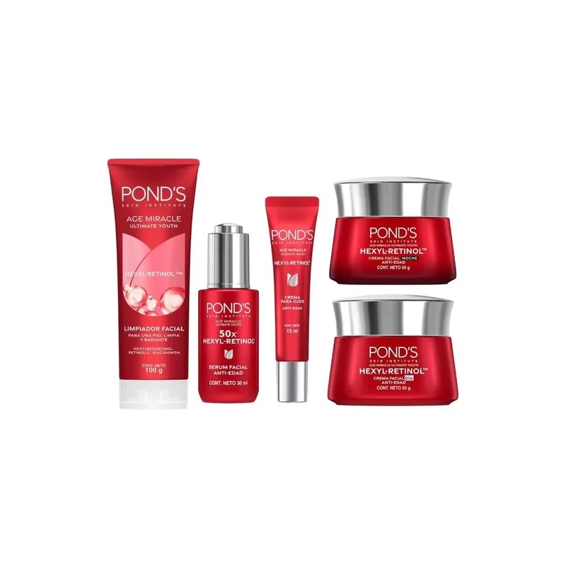Ponds Skincare Kit 5 Piezas Crema Facial 184g Antimanchas