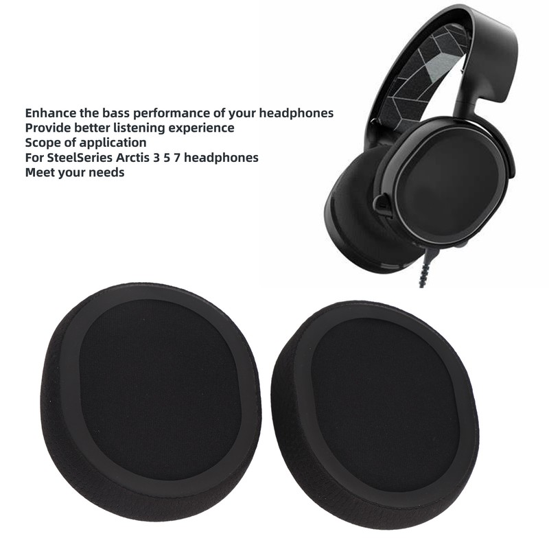 Replacement Ear Cushions Universal Noise Blocking Soft Breathable Headset Ear